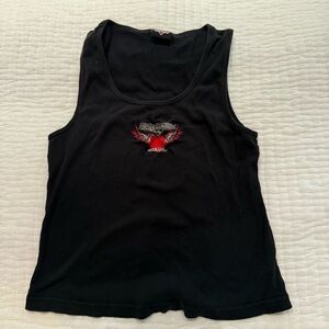 Vintage Harley Davidson Tank